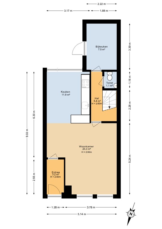 mediumsize floorplan